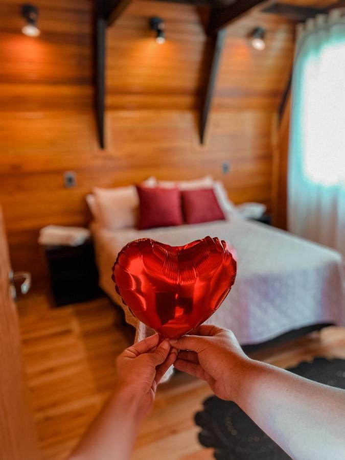Chale Romantico Com Banheira De Hidromassagem E Lareira Bom Retiro (Santa Catarina) Exterior photo